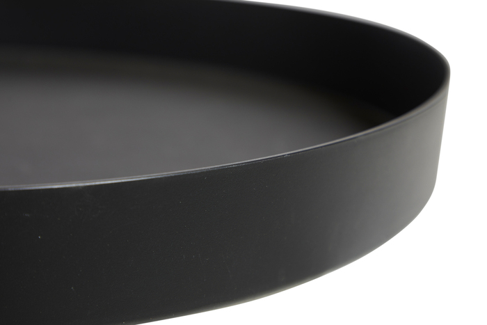 Spegelfat Svart Ø57 x 6 cm